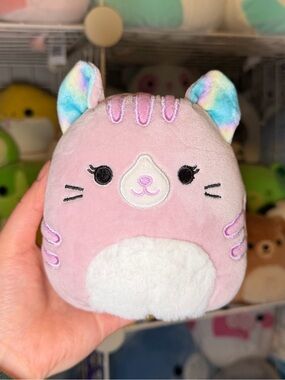 Squishmallows Squishmallow Tabitha the Pink Cat 5" Stuffed Plush